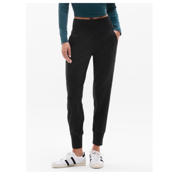 Athleta Pants - ATHLETA Venice High Rise Jogger Black Size Medium Tall